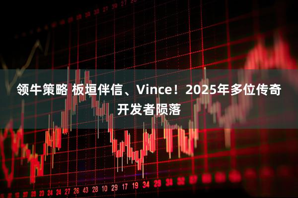 领牛策略 板垣伴信、Vince！2025年多位传奇开发者陨落