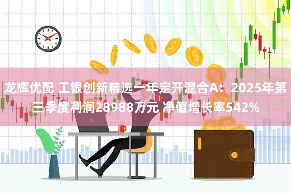 龙辉优配 工银创新精选一年定开混合A：2025年第三季度利润28988万元 净值增长率542%